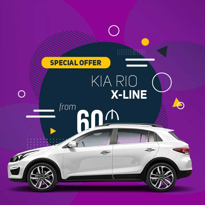 Kia Rio X-Line (2019) Rent A Car Baku - аренда авто в Баку - Arenda Masinlar