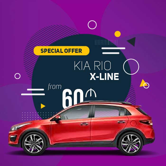 Kia Rio X-Line (2019) Rent A Car Baku - аренда авто в Баку - Arenda Masinlar