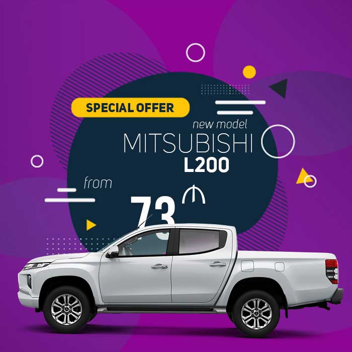 Mitsubishi L200 (2020) Rent A Car Baku - аренда авто в Баку - Arenda Masinlar