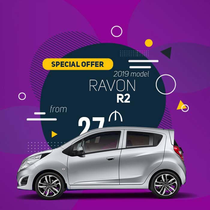 Ravon R2 (2019) Rent A Car Baku - аренда авто в Баку - Arenda Masinlar