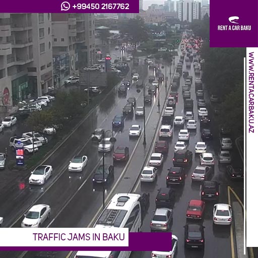 Traffic Jams In Baku / Пробки в Баку