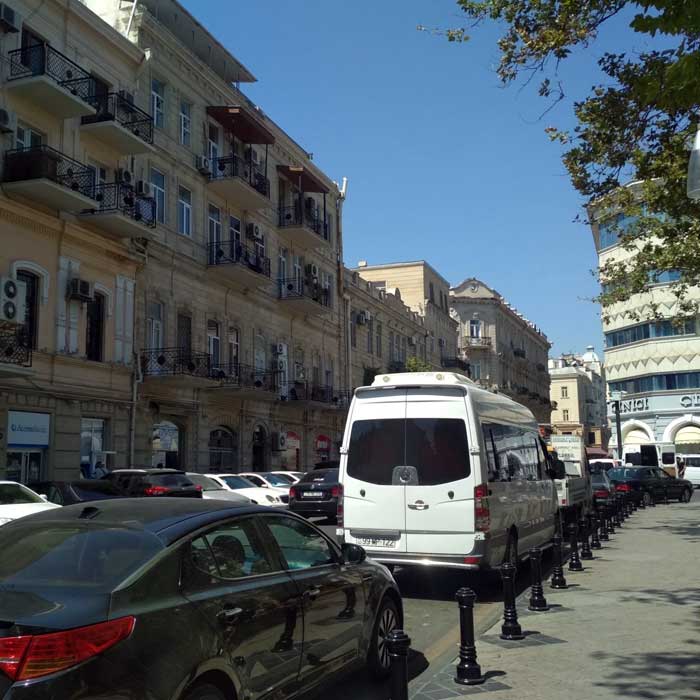 Rent a car Baku - No parking